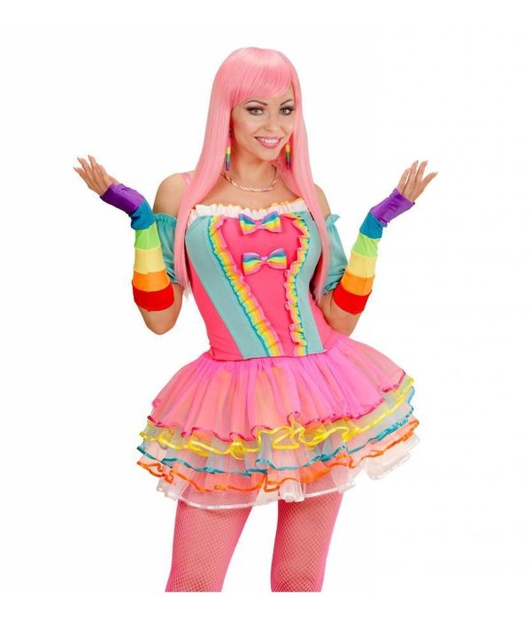 Regenboog handschoenen