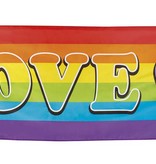 Banner Regenboog Love 74x220cm