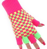Vingerloze Handschoenen Neon