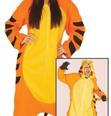 Tijger onesie verkleedpak