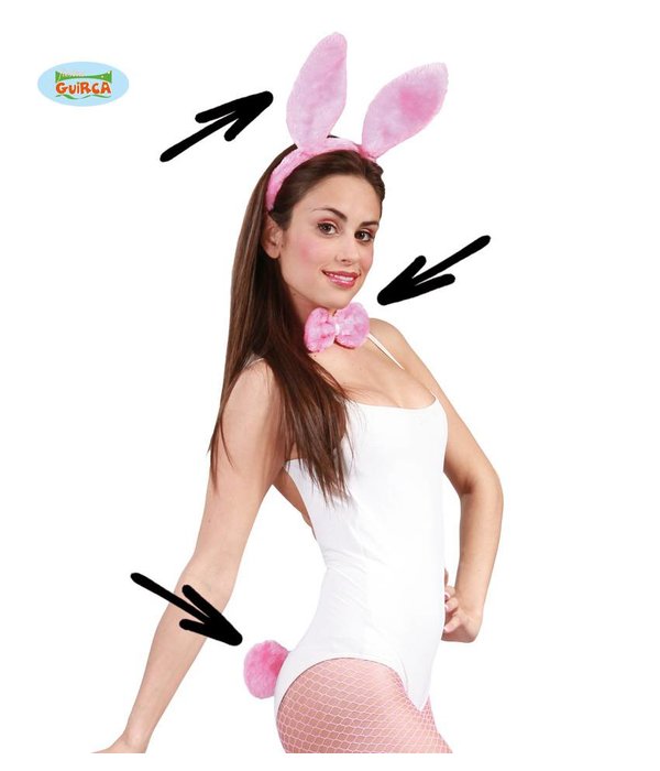 Bunny Set Roze