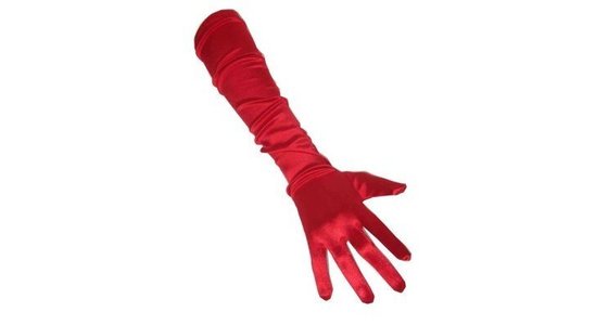 Rode handschoenen