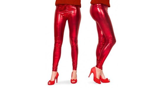 Rode legging - panty - kousen