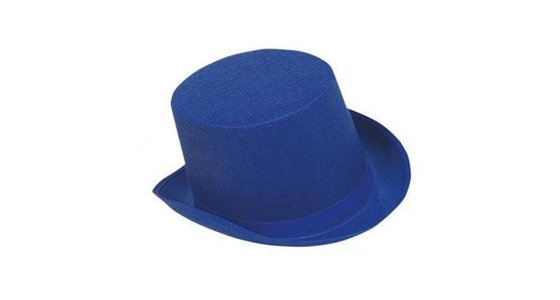Blauwe hoed