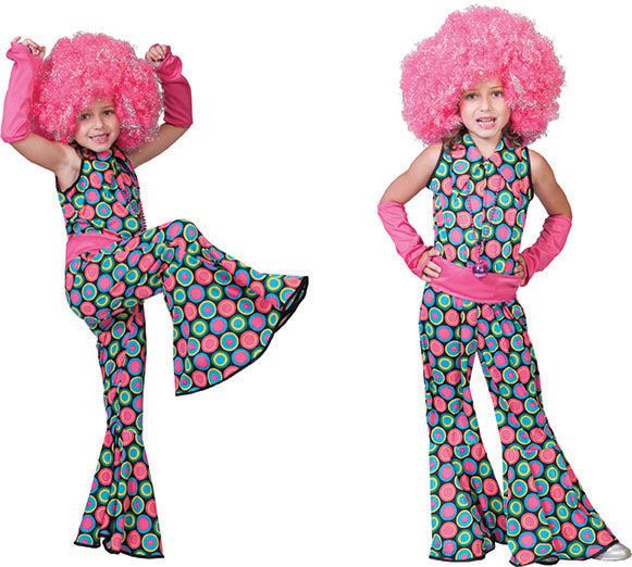 Polka Dot Disco Jumpsuit kind afbeelding