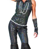 Boogie Queen jumpsuit zwart