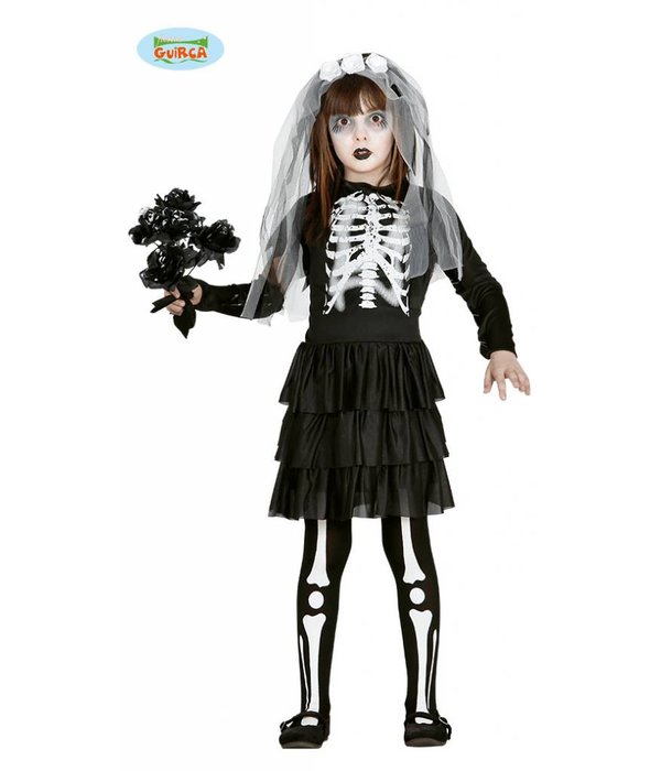 Skeleton bruidje kind