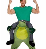 Gedagen door kostuum kikker