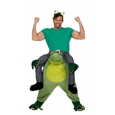 Gedagen door kostuum kikker