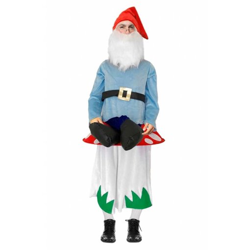 Kabouter op paddestoel kostuum