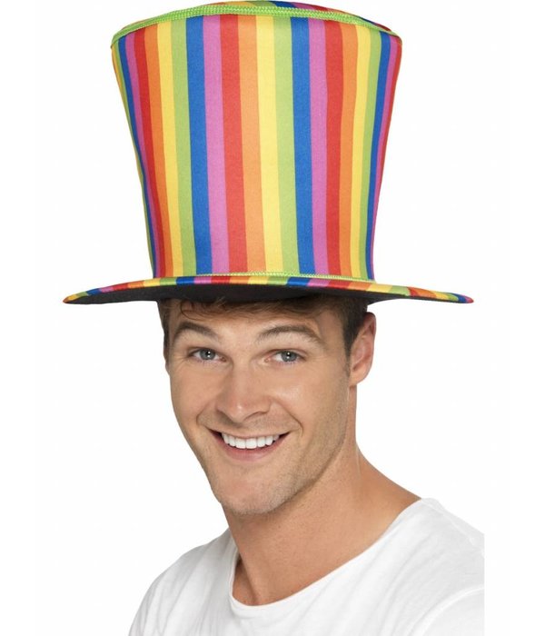 Hoge hoed rainbow