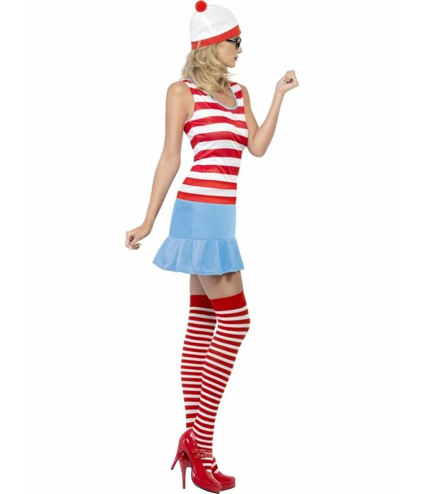 Waar is Wally cutie kostuum