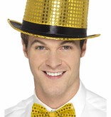 Hoge Hoed pailletten goud