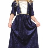 Middeleeuwse prinses meisjes kostuum