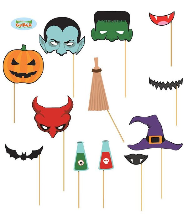 Photo Booth Set Halloween