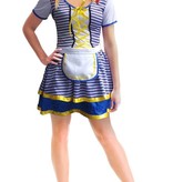 Tiroler jurkje blauw oktoberfest