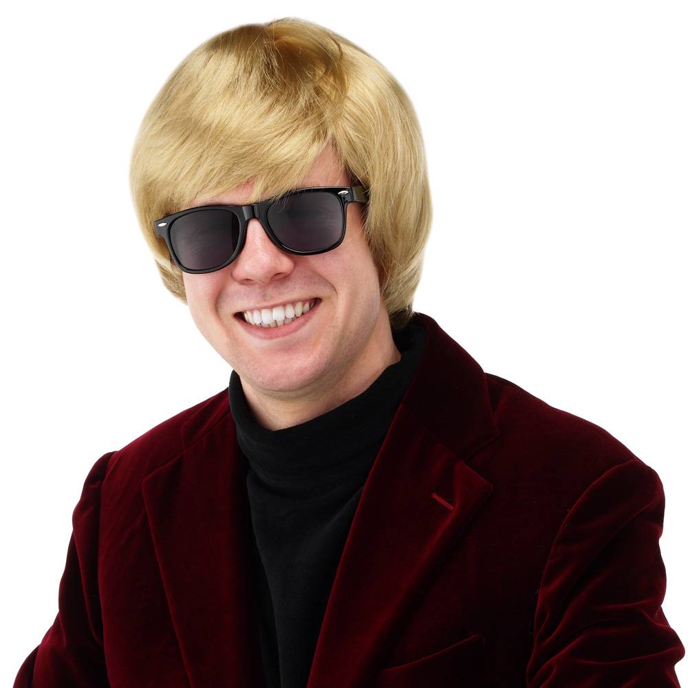 Pruik Heino blond afbeelding