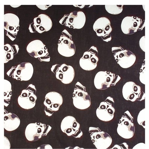 Piraten zakdoek bandana doodskop