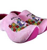 Klompsloffen roze boer/boerin