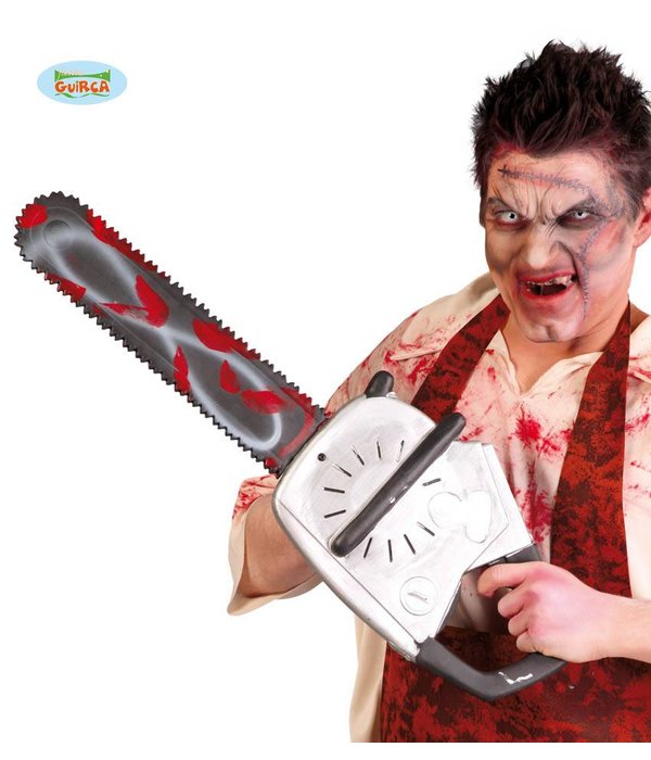 Kettingzaag met Bloed