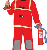 Brandweer kostuum man