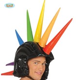 Opblaasbare Mohawk multikleur