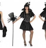 Spiderweb Heksen kostuum dames