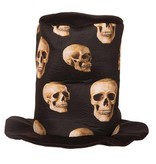 Hoge hoed skulls Halloween