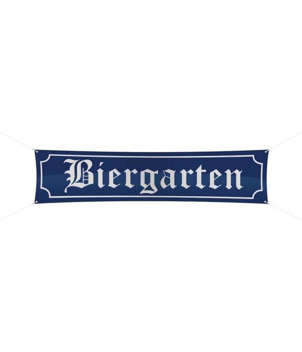 Spandoek Biergarten 180x40cm
