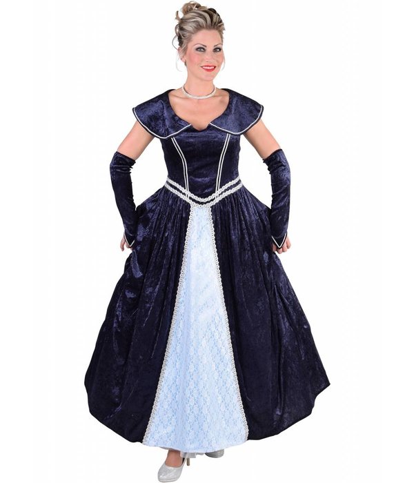 Edelvrouw kleding marine middeleeuwen