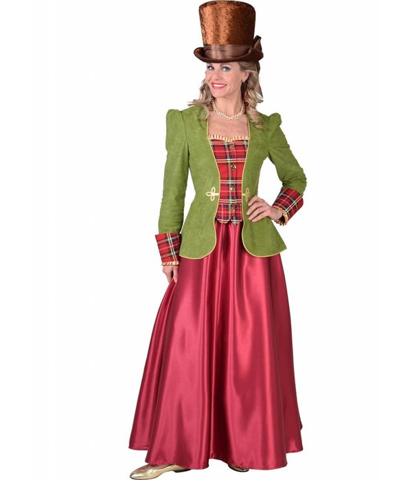 Victoriaanse dameskostuum luxe