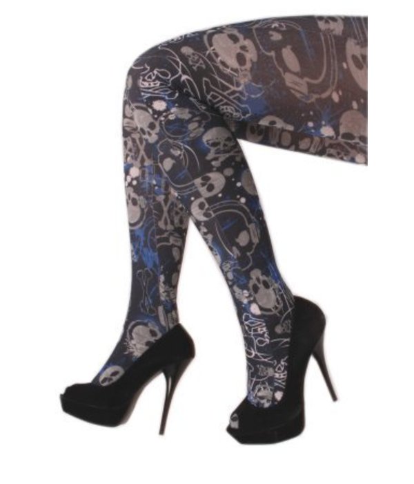 Panty piraat doodskoppen