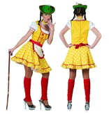 Tiroler outfit babet geel