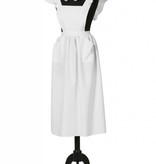 Schort + Muts Boerin wit