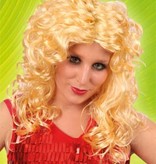 Pruik club blond krul