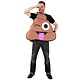 Emoticon poep kostuum