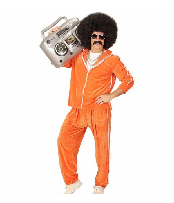 Oranje trainingspak disco