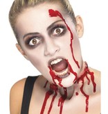 Zombie make up set met bloedcapsules