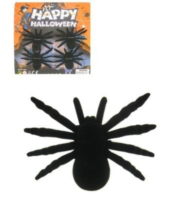 Spinnen - 4 op kaart