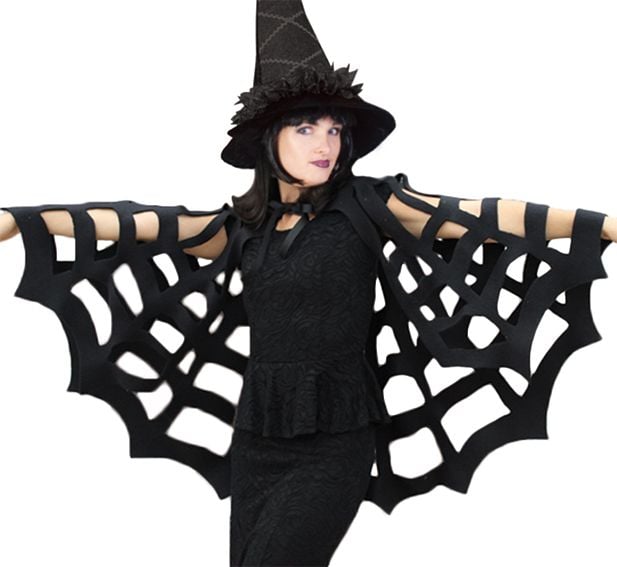Spinnen cape Halloween afbeelding
