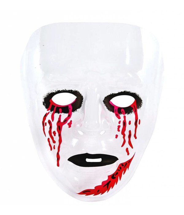 Masker Transparant Bloedende Ogen
