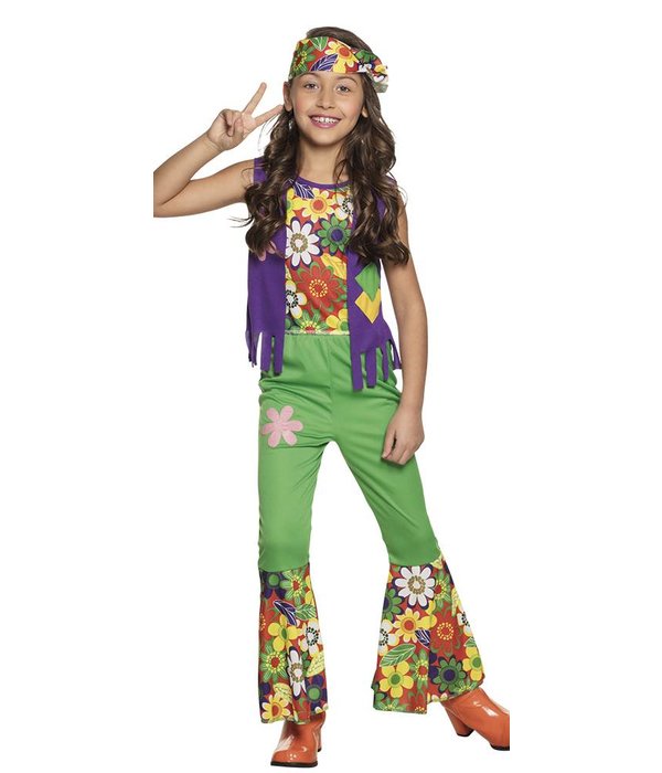 Kinderkostuum Woodstock meisje