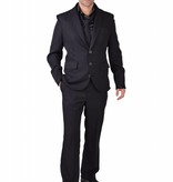 Zwart kostuum man blues