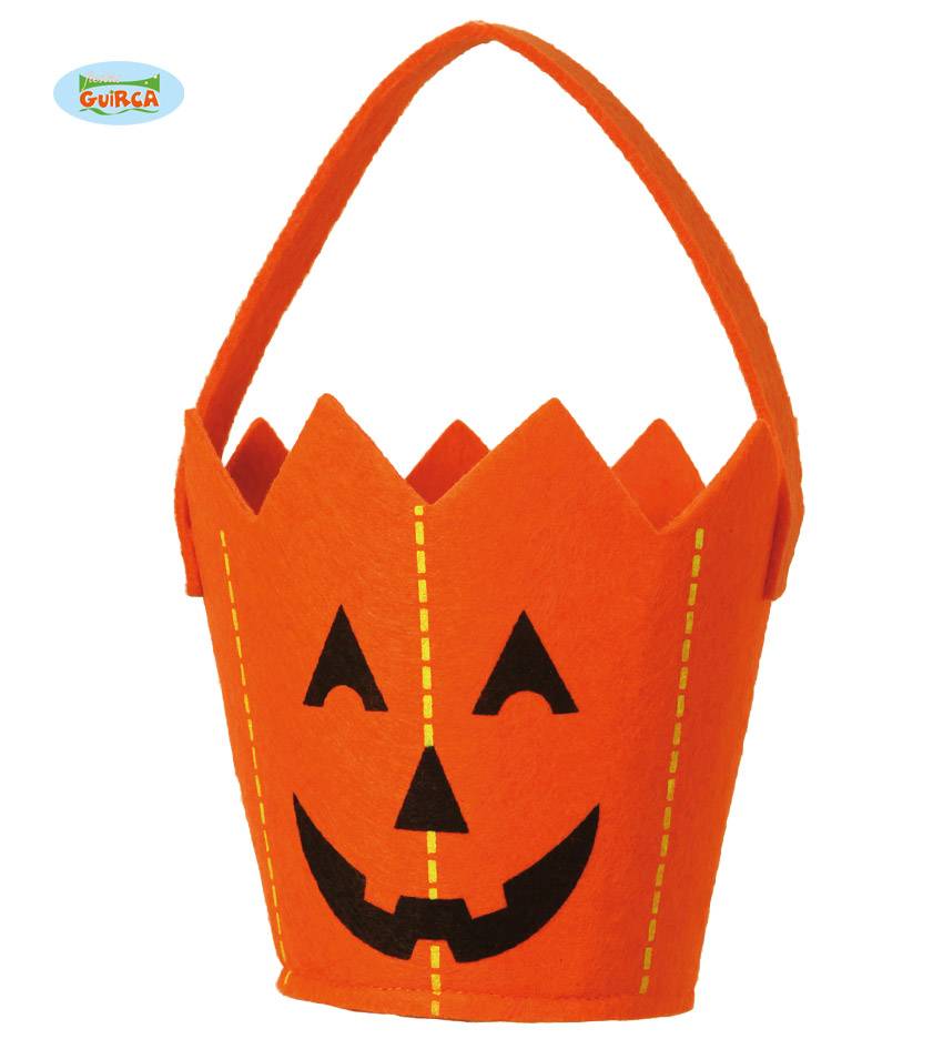 Pompoen emmer vilt 30cm