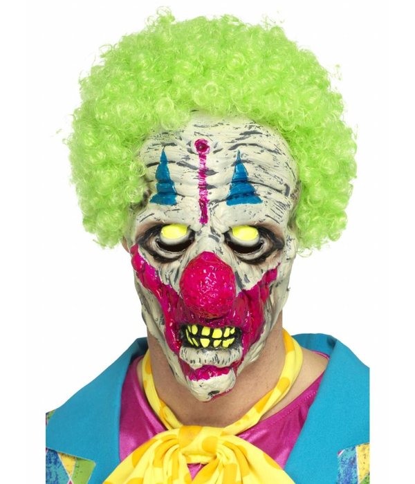 UV Blacklight Killer Clown masker