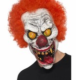 Draaiende ogen Horror clown masker