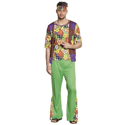 Hippie kostuum man woodstock