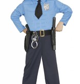 Gespierde Police officier jumpsuit kind