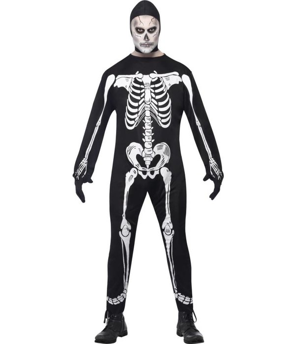 Skeleton Jumpsuit kostuum
