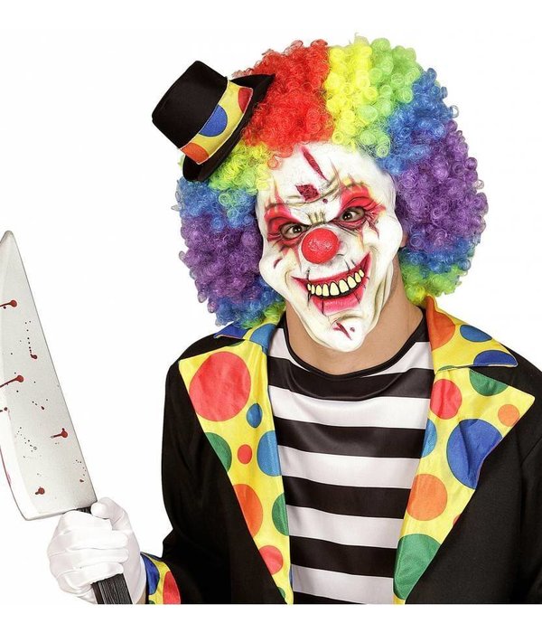 Halfgezicht masker killer clown